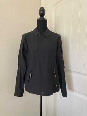 Dickies Black Women's Lightweight Bomber Jacket